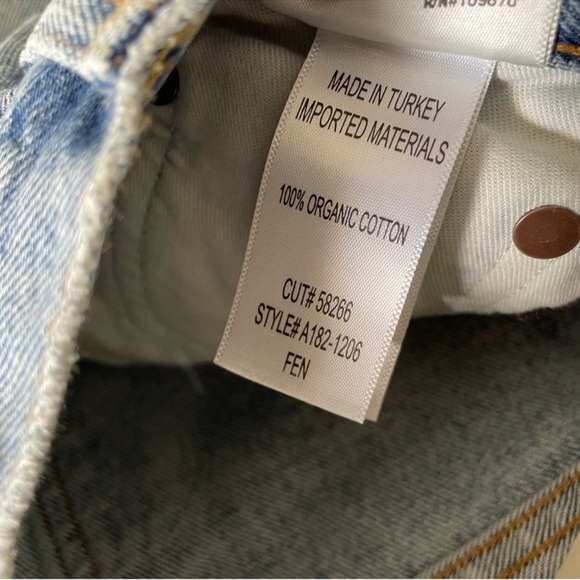 Agolde Fen High Rise Relaxed Taper Jean in Wander - Picture 7 of 8